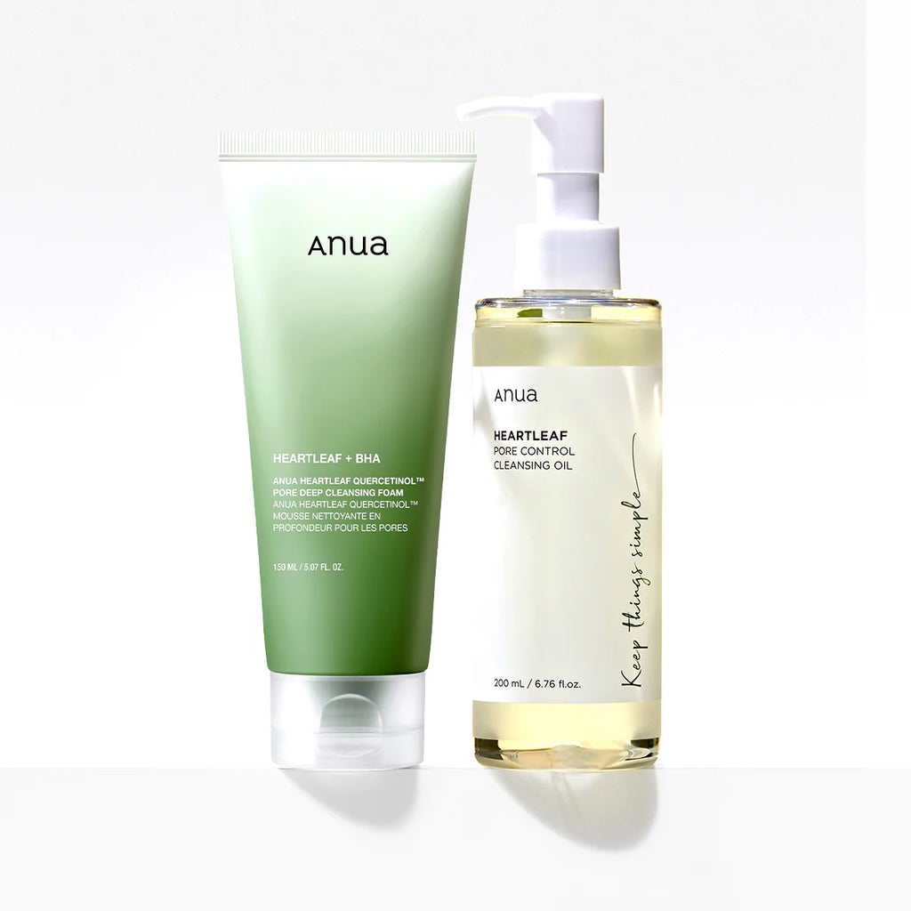 Anua HEARTLEAF QUERCETINOL PORE DEEP CLEANSING FOAM