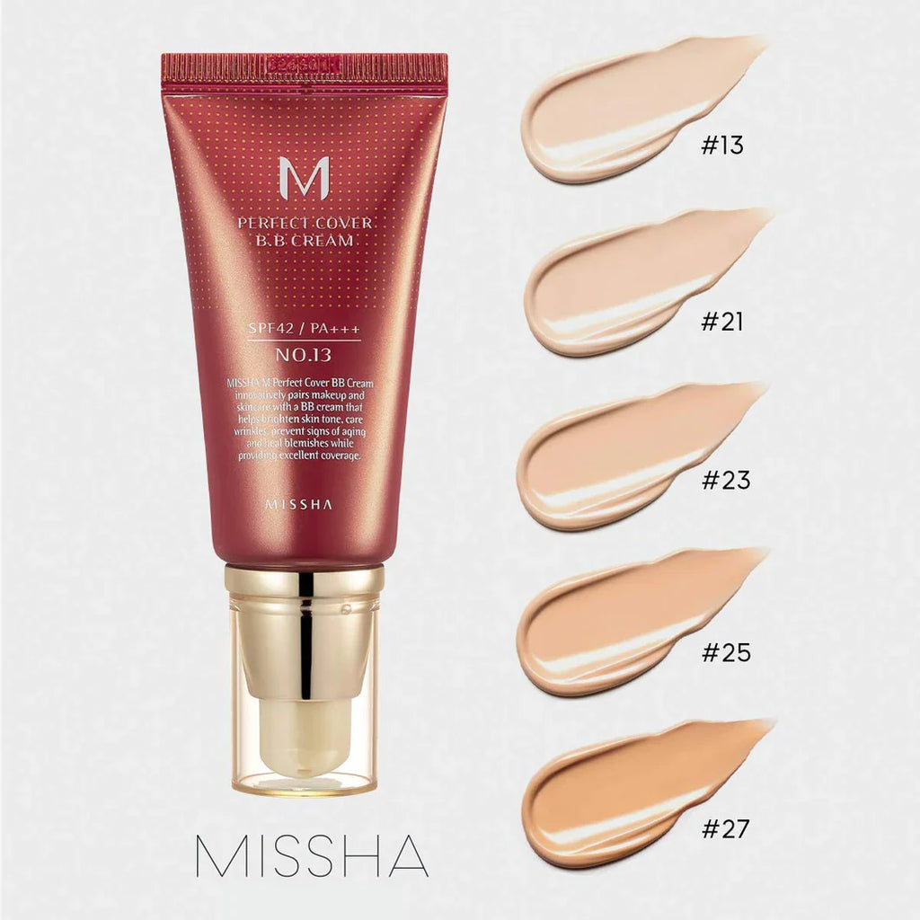 MISSHA M Perfect Cover BB Cream SPF 42/PA+++ 50ml (2 Colors)