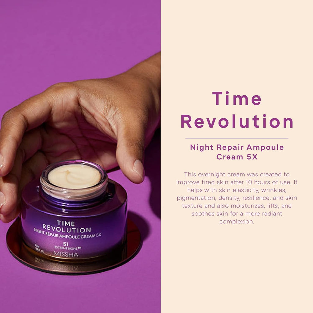 MISSHA TIME REVOLUTION NIGHT REPAIR AMPOULE CREAM 5X