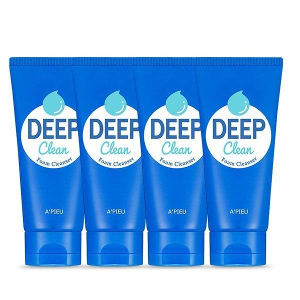 A'pieu Deep Clean Foam Cleanser 4-pack