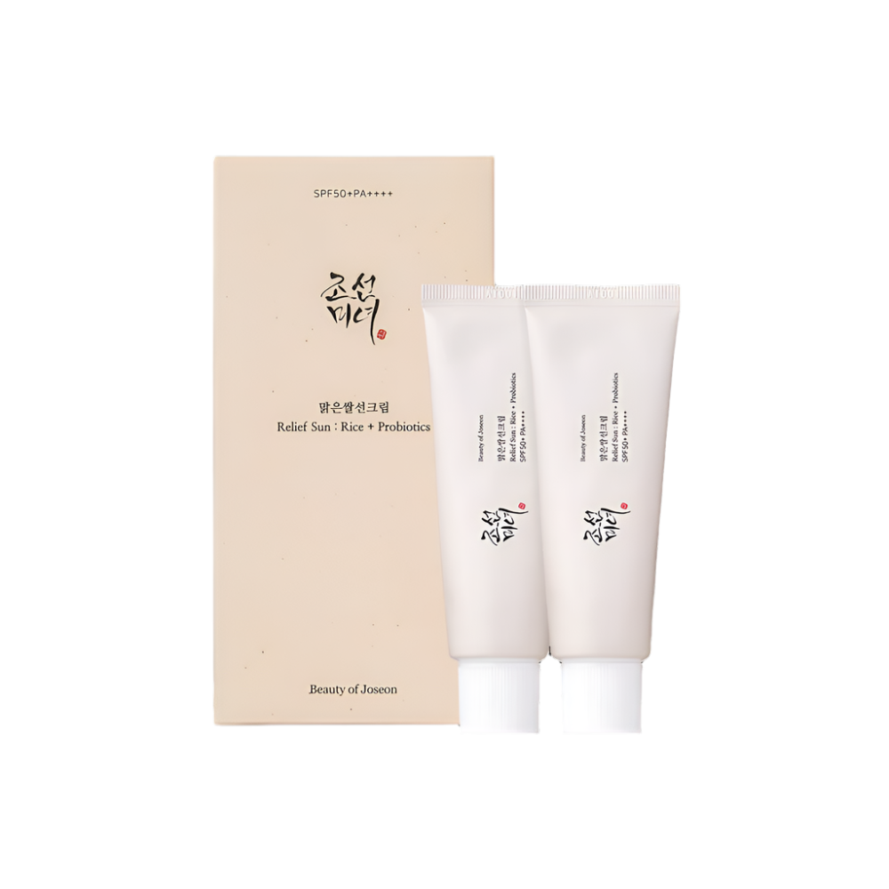 Beauty of Joseon Relief Sun: Rice + Probiotics (SPF50+ PA++++) 2-pack