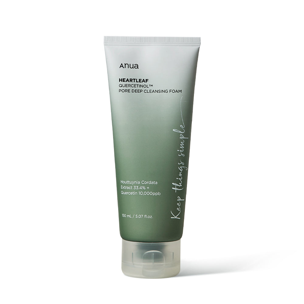 Anua HEARTLEAF QUERCETINOL PORE DEEP CLEANSING FOAM