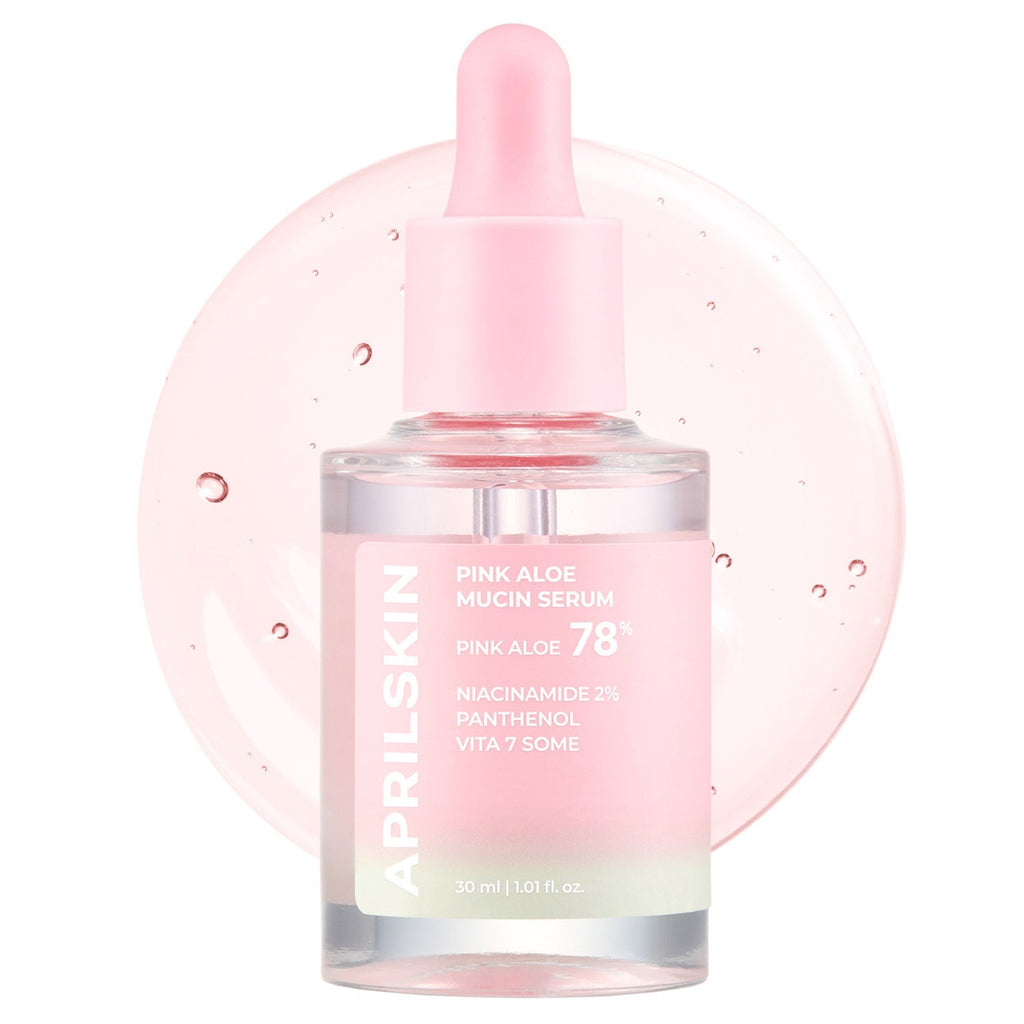 APRILSKIN Pink Aloe Mucin Serum - Non Sticky Finish