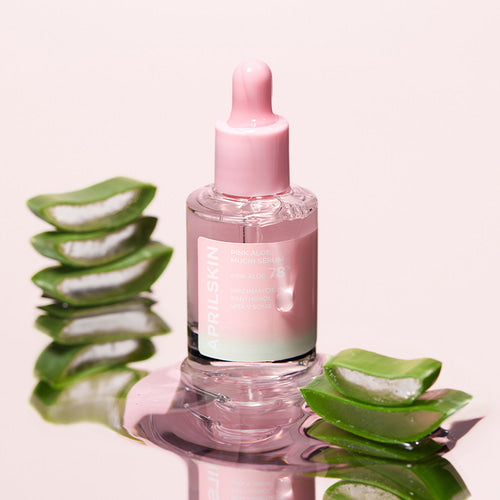 APRILSKIN Pink Aloe Mucin Serum - Non Sticky Finish