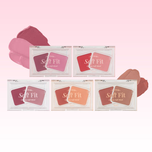 FORENCOS Soft Fitting Cream Blusher for Natural Makeup