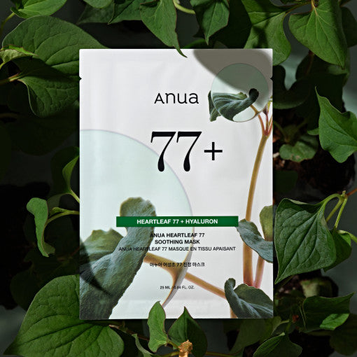 Anua HEARTLEAF 77% SOOTHING SHEET MASK